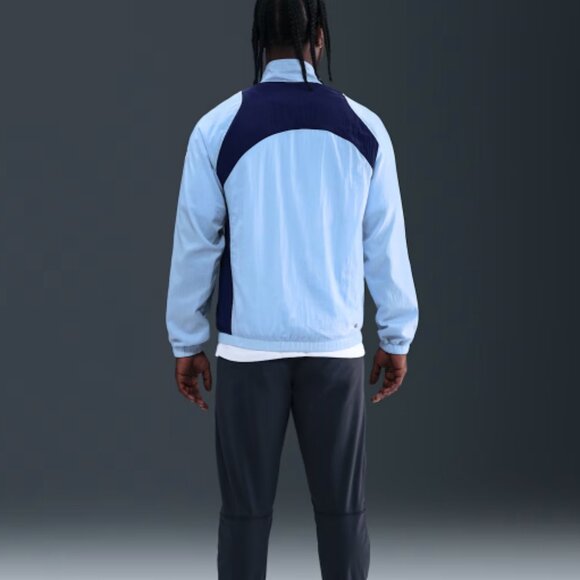 Nike Total 90 Repel Soccer Windbreaker Jacket Size Large Blue - Picture 5 of 5